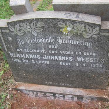WESSELS Hermanus Johannes 1906-1975