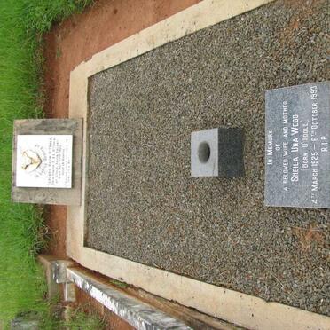 WEBB Sheila Una nee O’TOOLE 1925-1993 :: O’TOOLE Terence Kevin -1922