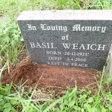 WEAICH Basil 1928-2000