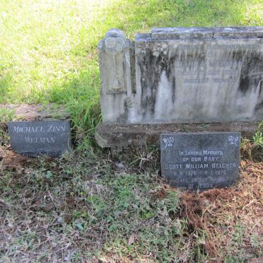 WELMAN Natalie Elvira  -1930 :: WELMAN Michael Zinn -1950  :: BELCHER Scott William 1976-1976