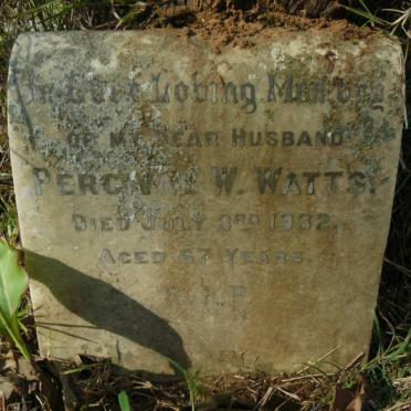 WATTS Percival W. -1932