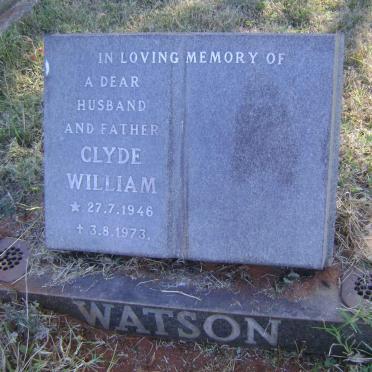 WATSON Clyde William 1946-1973