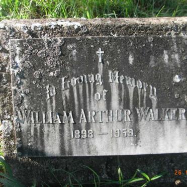 WALKER William Arthur 1898-1959