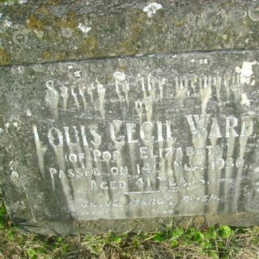 WARD Louis Cecil -1930