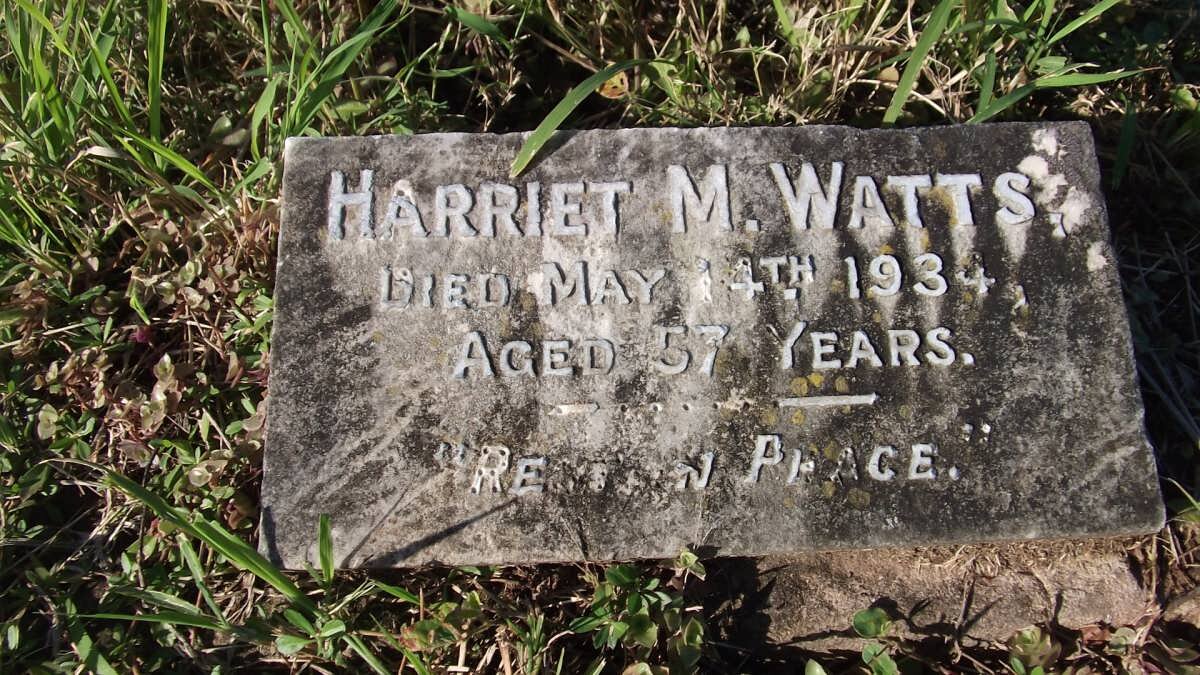 WATTS Harriet -1934