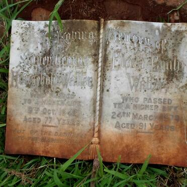 WALLER Sidney George Household -1948 &amp; Flora Emily -1979