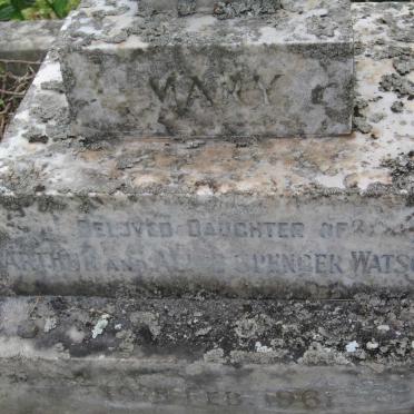 WATSON Mary, SPENCER -1961