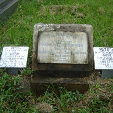 WATSON Robert 1892-1983 &amp; Susie 1908-1991 :: WATSON Alexander Bernard 1944-1945