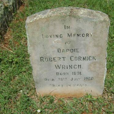 WRINCH Robert Cornick 1891-1960