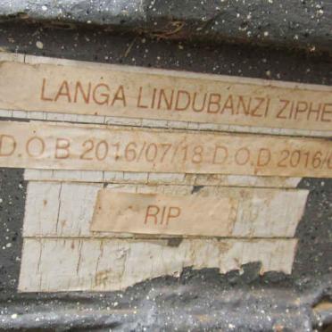 ZIPHELELE Langa Lindubanzi 2016-2016