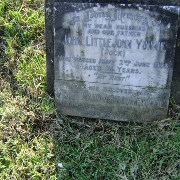 YUNNIE John Littlejohn -1953 &amp; Violet Maud Ashbourn -1958