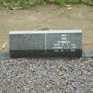 NTOMBELA  Pius 1936-1993