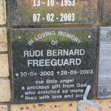 FREEGUARD Rudi Bernard 2002-2003