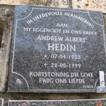 HEDIN Andrew Albert 1953-1999