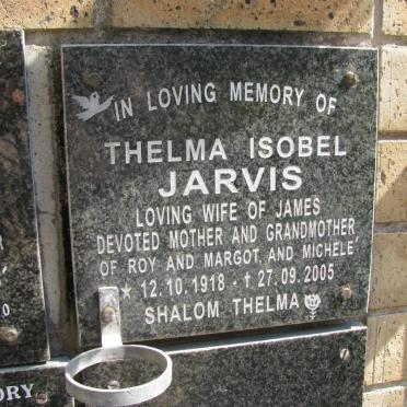 JARVIS Thelma Isobel 1918-2005