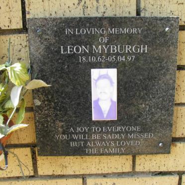 MYBURGH Leon 1962-1997