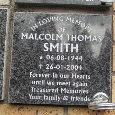 SMITH Malcolm Thomas 1944-2004