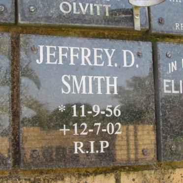 SMITH Jeffrey D. 1956-2002