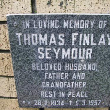 SEYMOUR Thomas Finlay 1934-1997