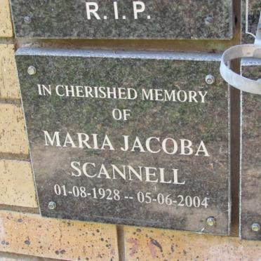 SCANNELL Maria Jacoba 1928-2004