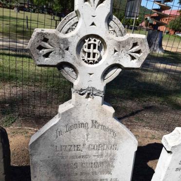 CUMMING Lizzie Gordon -1899