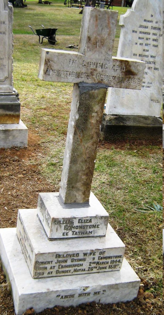 EDMONSTONE Lilliag Eliza nee TATHAM 1844-1897