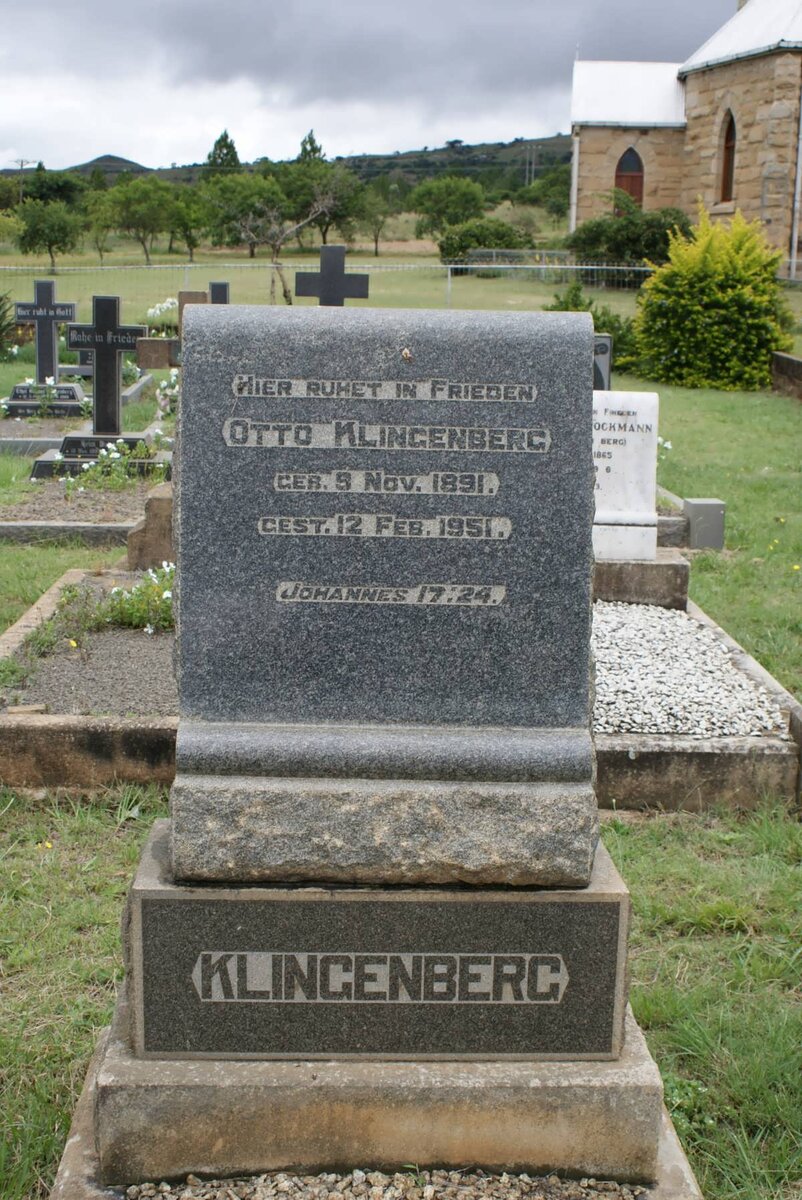 KLINGENBERG Otto 1891-1951