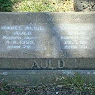 AULD Charles -1956 &amp; Mabel Alice -1953