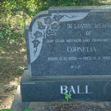BALL Cornelia 1905-1969