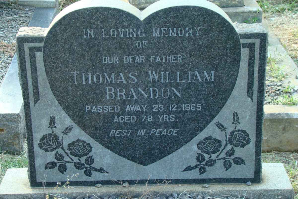 BRANDON Thomas William -1965