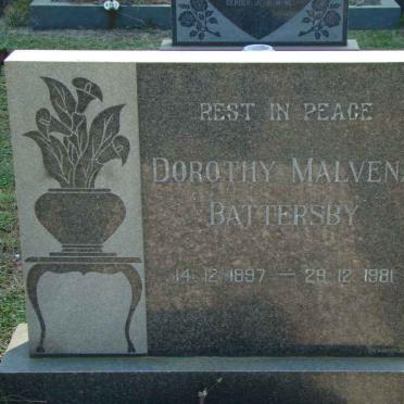 BATTERSBY Dorothy Malvena 1897-1981