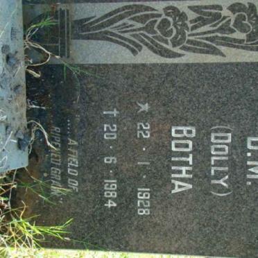 BOTHA D.M. 1928-1984