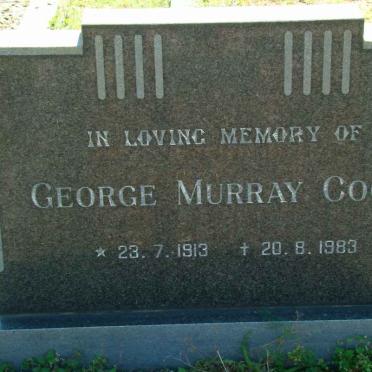 COOK George Murray 1913-1983