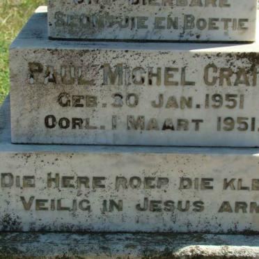 CRAIG Paul Michel 1951-1951