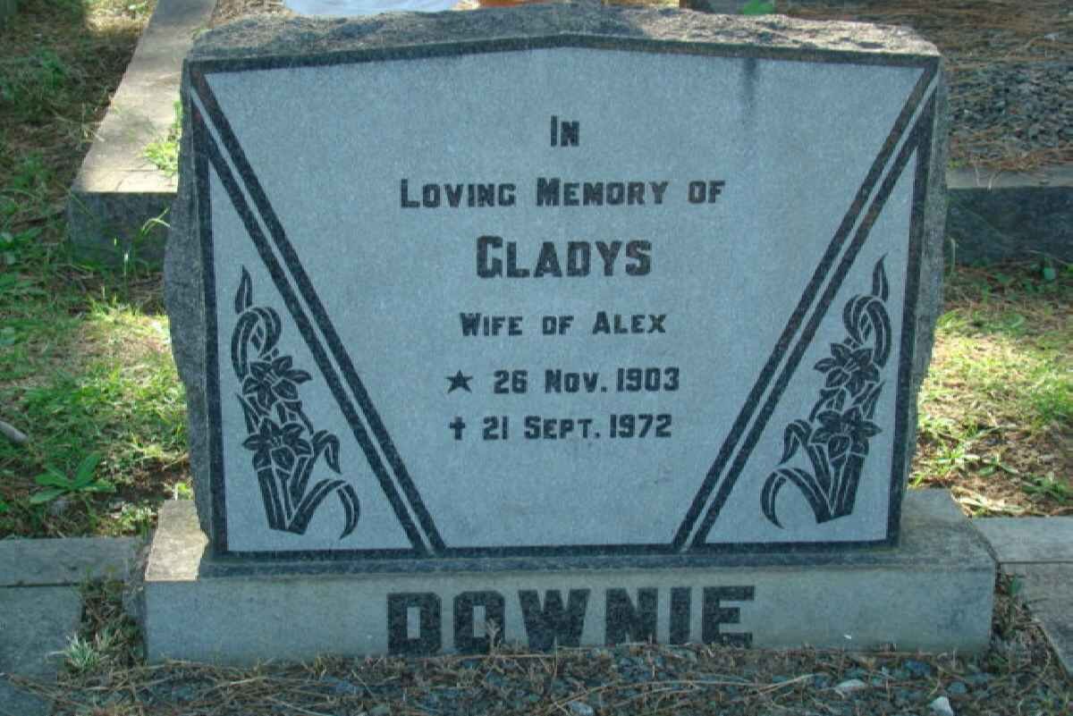 DOWNIE Gladys 1903-1972