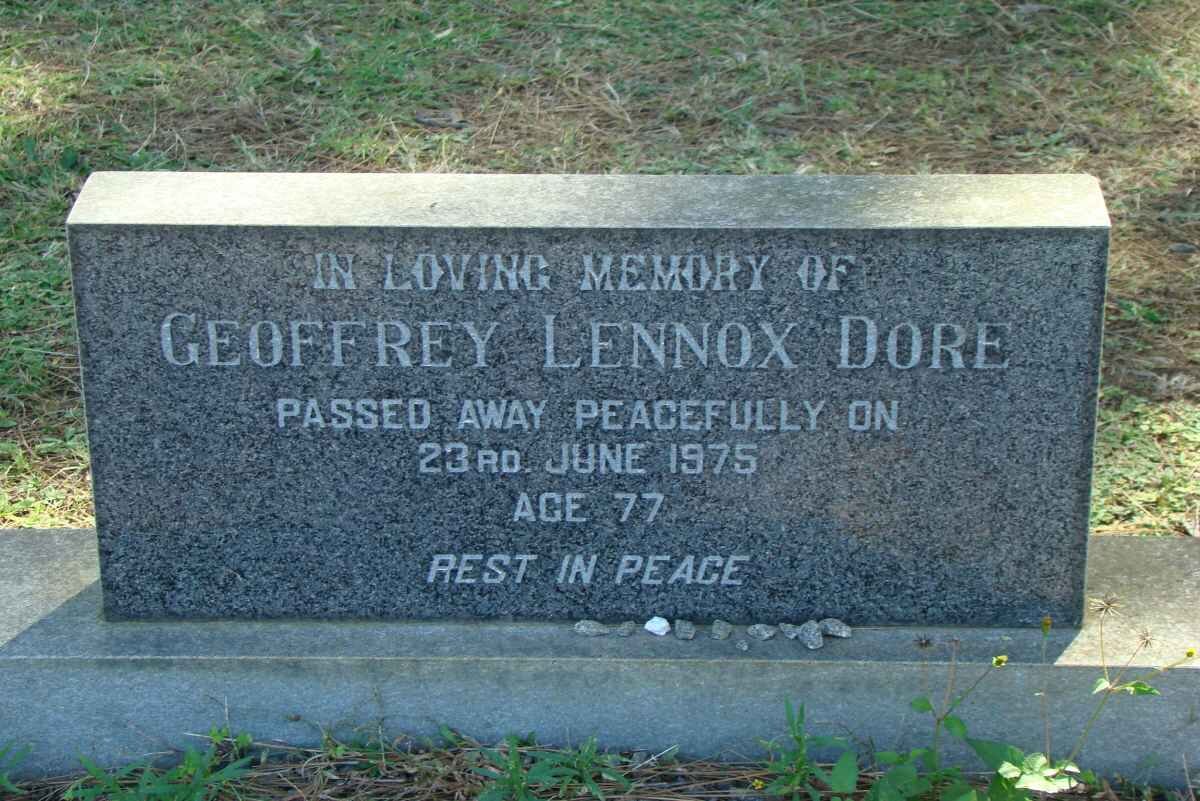 DORE Geoffrey Lennox -1975