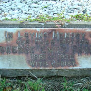 FRANCOIS Florence Emily 1861-1950