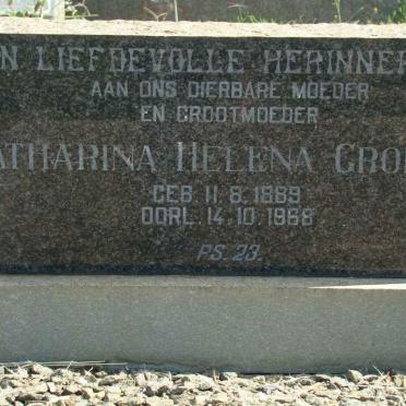 GROBLER Catharina Helena 1889-1968