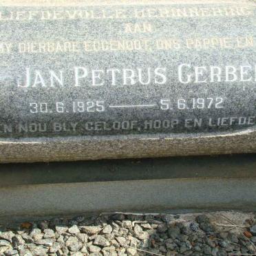 GERBER Jan Petrus 1925-1972