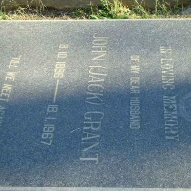 GRANT John 1896-1967