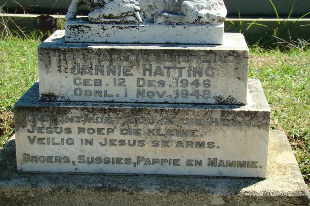 HATTING Jannie 1946-1948