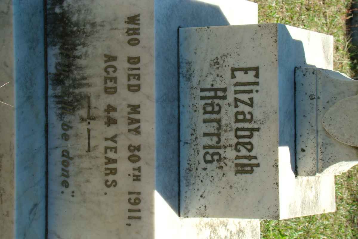 HARRIS Elizabeth -1911