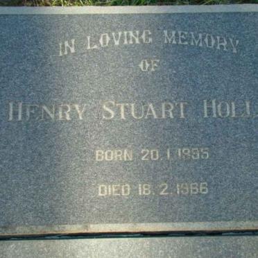 HOLLOW Henry Stuart 1885-1966