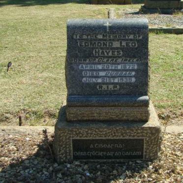 HAYES Edmond Leo 1872-1935