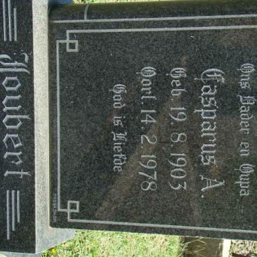 JOUBERT Casparus A. 1903-1978