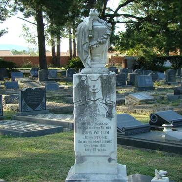 JOHNSTONE John William -1955 &amp; Mary Hannah -1969