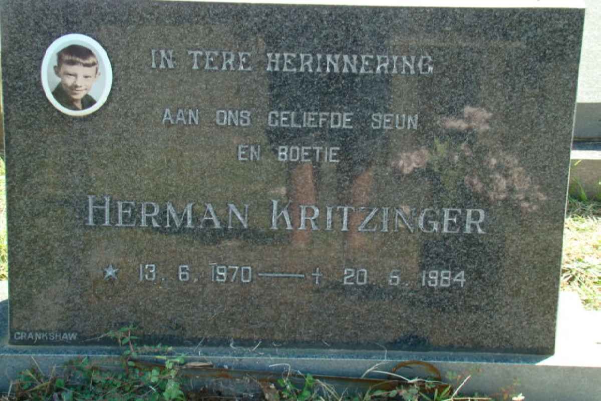 KRITZINGER Herman 1970-1984