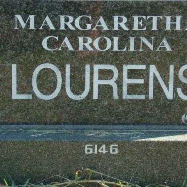 LOURENS Margaretha Carolina
