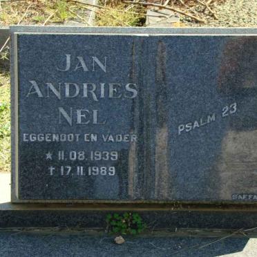 NEL Jan Andries 1939-1989
