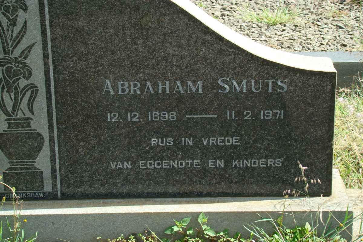 SMUTS Abraham 1898-1971